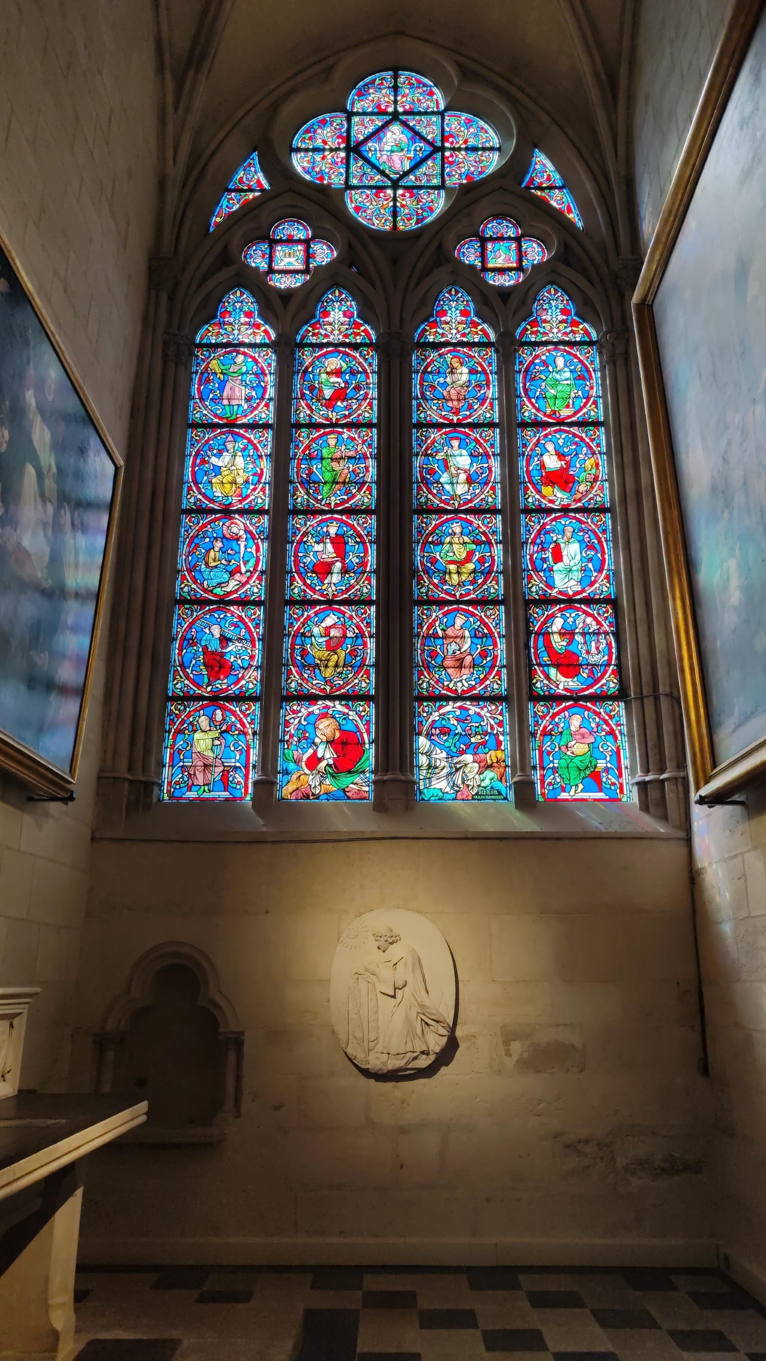 Photo de Notre Dame - emprise APUR 750117318